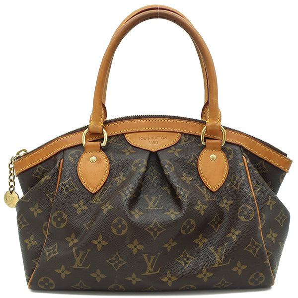 ルイヴィトン LOUIS VUITTON ティヴォリ PM M40143 モノグラム モノグラムキャンバス ハンドバッグ ゴールド金具 茶