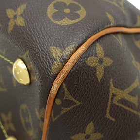 ルイヴィトン LOUIS VUITTON ティヴォリ PM M40143 モノグラム モノグラムキャンバス ハンドバッグ ゴールド金具 茶