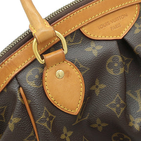 ルイヴィトン LOUIS VUITTON ティヴォリ PM M40143 モノグラム モノグラムキャンバス ハンドバッグ ゴールド金具 茶