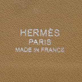 エルメス HERMES サックアリーヌ ミニ ベージュ系 スイフト ショルダーバッグ シルバー金具