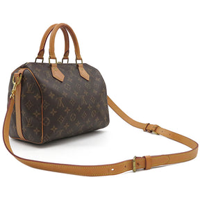 ルイヴィトン LOUIS VUITTON スピーディ バンドリエール 25 M41113 モノグラム モノグラムキャンバス 2WAYバッグ ゴールド金具 鍵/パドロックの欠品