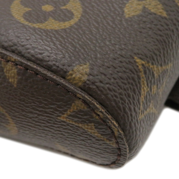 ルイヴィトン LOUIS VUITTON ジェロニモス M50211 モノグラム モノグラムキャンバス ボディバッグ ゴールド金具 茶 ウエ