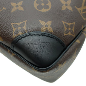 ルイヴィトン LOUIS VUITTON オデオン NM PM M45353 ノワール モノグラムキャンバス ショルダーバッグ ゴールド金具 茶 黒