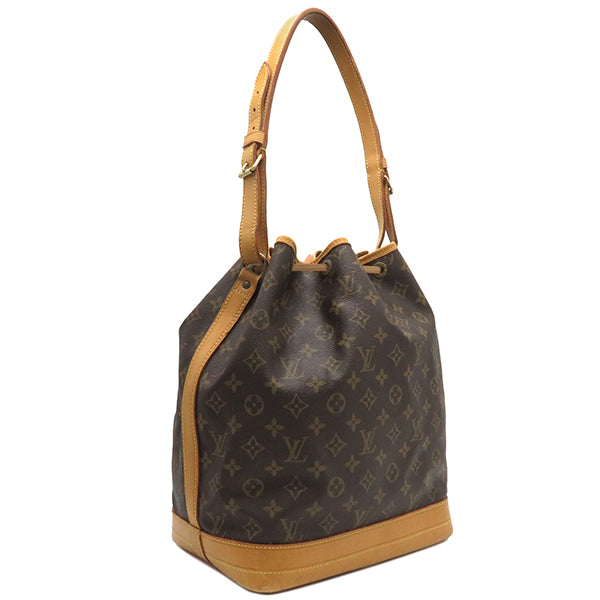 ルイヴィトン LOUIS VUITTON ノエ M42224 モノグラム モノグラムキャンバス ショルダーバッグ ゴールド金具 茶 肩掛け