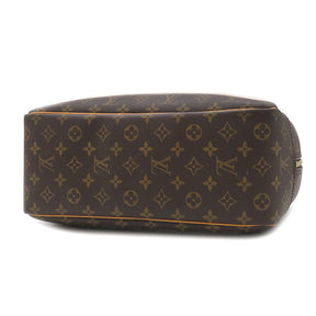 ルイヴィトン LOUIS VUITTON ドーヴィル M47270 モノグラム モノグラムキャンバス ハンドバッグ ゴールド金具 茶 ボーリングバッグ