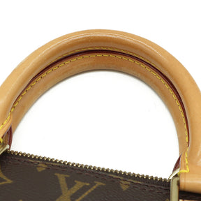 ルイヴィトン LOUIS VUITTON アルマ M51130 モノグラム モノグラムキャンバス ハンドバッグ ゴールド金具 茶