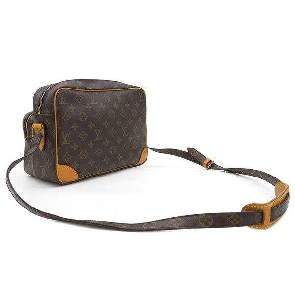 ルイヴィトン LOUIS VUITTON ナイル M45244 モノグラム モノグラムキャンバス ショルダーバッグ ゴールド金具 茶 斜め掛け