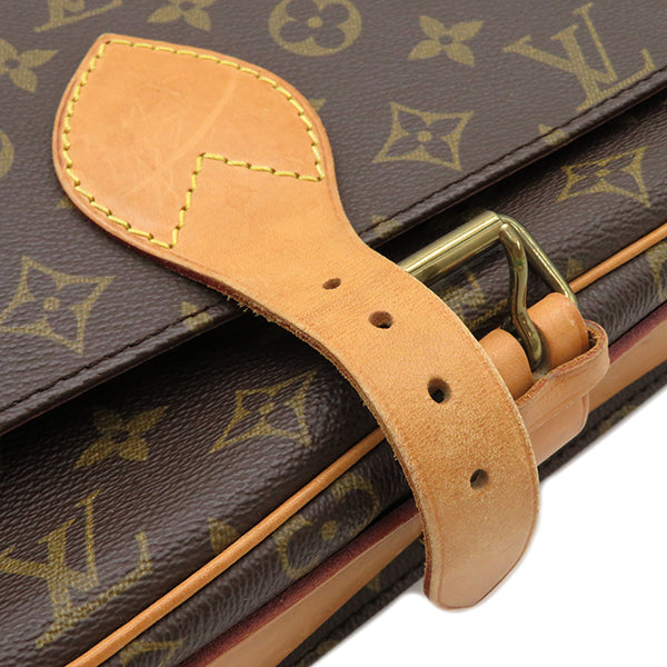 ルイヴィトン LOUIS VUITTON カルトシエール M51252  モノグラム モノグラムキャンバス ショルダーバッグ ゴールド金具 茶