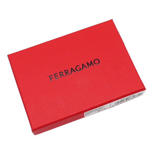 サルヴァトーレ・フェラガモ Salvatore Ferragamo ガンチーニ ハグ コンパクトウォレット 2206330775119 フォレストグリーン カーフ 二つ折り財布 ゴールド金具 緑