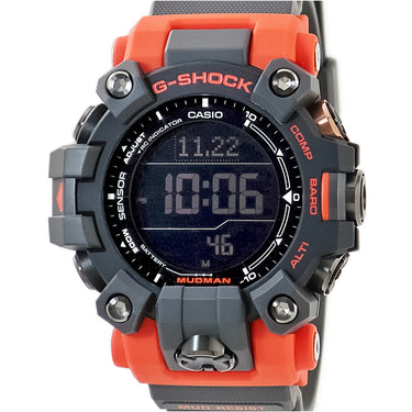 腕時計 カシオ CASIO G-SHOCK マッドマン GW-9500-1A4ER クオーツ メンズ Gショック デジタル 耐衝撃 防水 GMT 赤