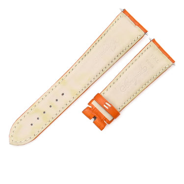 ブレゲ BREGUET オレンジ クロコダイル 腕時計パーツ 純正 替え クロコ 本革 ベルト ストラップ 22mm オレンジ