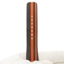 ブレゲ BREGUET オレンジ×ブラック ファブリック レザー 腕時計パーツ 純正 替え ベルト ストラップ バンド 22mm ストライプ柄 バネ棒付き オレンジ×ブラック 黒