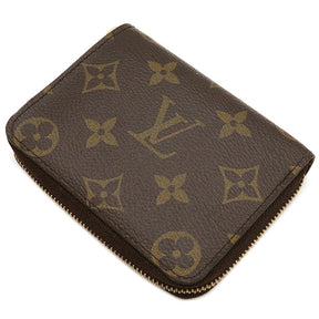 ルイヴィトン LOUIS VUITTON ジッピー コインパース M60067 モノグラム モノグラムキャンバス コインケース ゴールド金具 茶 小銭入れ カード入れ