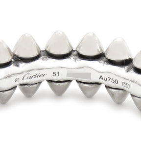 カルティエ Cartier クラッシュ ドゥ カルティエ SM B4233151 ホワイトゴールド K18WG #51(JP11) リング 指輪 750 WG 9.5号