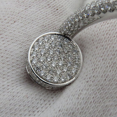 カルティエ Cartier ジュストアンクル ダイヤ N6707316 ホワイトゴールド K18WG ダイヤモンド #16 ブレスレット Au750 JUSTE UN CLOU