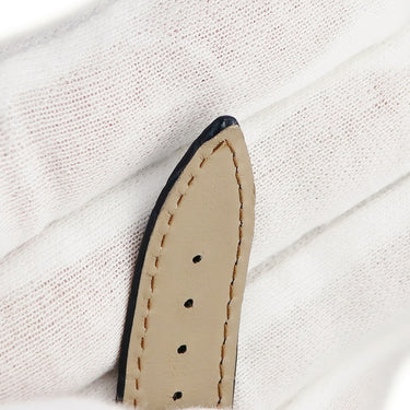 フランクミュラー FRANCK MULLER コンキスタドール コルテス 10000L用 クロコバンド ネイビー クロコダイル 腕時計パーツ 純正 ベルト ストラップ 替え 21mm ネイビー 紺