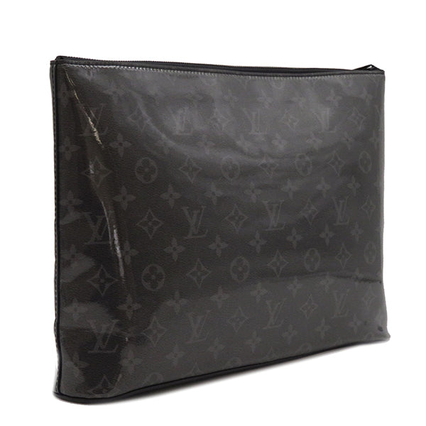 ルイヴィトン LOUIS VUITTON ポシェット コスモス M63373  モノグラムエクリプス モノグラムエクリプスグレーズ クラッチバッグ マットブラック金具 黒 セカンドバッグ