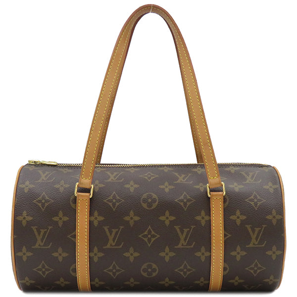 ルイヴィトン LOUIS VUITTON パピヨン 30 M51385 モノグラム モノグラムキャンバス ハンドバッグ ゴールド金具 茶