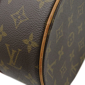 ルイヴィトン LOUIS VUITTON パピヨン 30 M51385 モノグラム モノグラムキャンバス ハンドバッグ ゴールド金具 茶