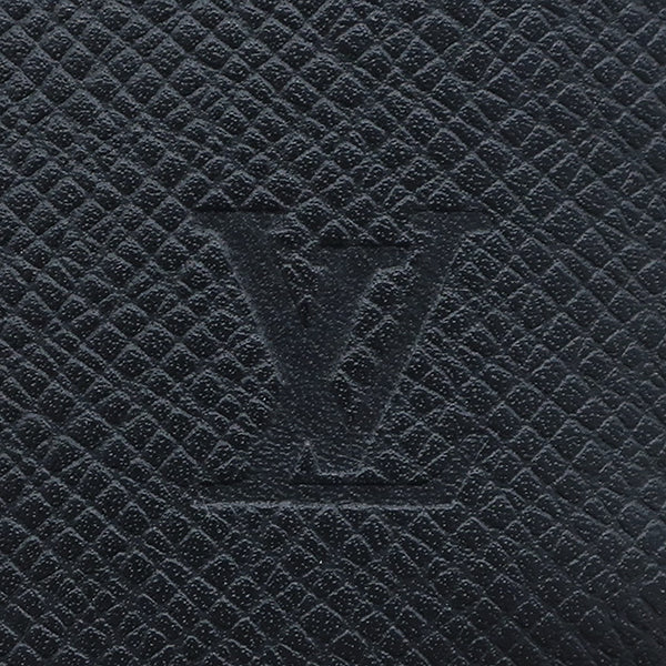 ルイヴィトン LOUIS VUITTON ポルトフォイユ ブラザ ブラック タイガ 長財布 シルバー金具 黒 二つ折り