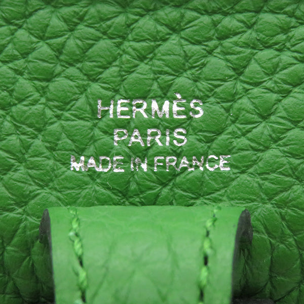 エルメス HERMES エヴリンTPM ヴェールユッカ トリヨンクレマンス ショルダーバッグ シルバー金具 新品 未使用 緑