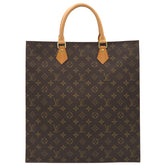 ルイヴィトン LOUIS VUITTON サック プラ M51140 モノグラム モノグラムキャンバス トートバッグ ゴールド金具 茶 ハンドバッグ