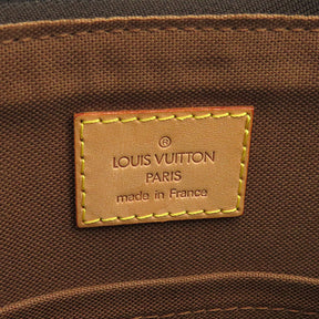 ルイヴィトン LOUIS VUITTON ポパンクール オ M40007 モノグラム モノグラムキャンバス ショルダーバッグ ゴールド金具 茶 肩掛け