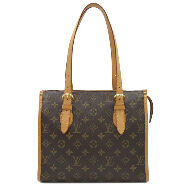 ルイヴィトン LOUIS VUITTON ポパンクール オ M40007 モノグラム モノグラムキャンバス ショルダーバッグ ゴールド金具 茶 肩掛け