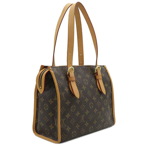 ルイヴィトン LOUIS VUITTON ポパンクール オ M40007 モノグラム モノグラムキャンバス ショルダーバッグ ゴールド金具 茶 肩掛け