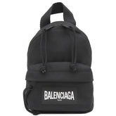 バレンシアガ BALENCIAGA ミニ リュック 656060 ブラック ナイロン ショルダーバッグ ブラック金具 黒 バッグパック