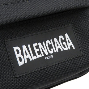 バレンシアガ BALENCIAGA ミニ リュック 656060 ブラック ナイロン ショルダーバッグ ブラック金具 黒 バッグパック