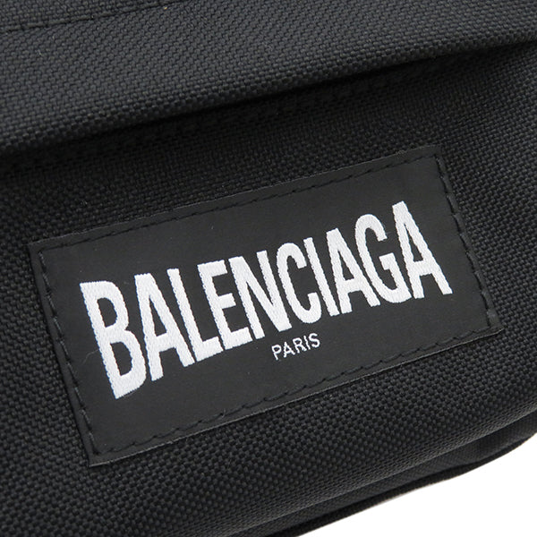 バレンシアガ BALENCIAGA ミニ リュック 656060 ブラック ナイロン ショルダーバッグ ブラック金具 黒 バッグパック