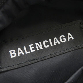 バレンシアガ BALENCIAGA ミニ リュック 656060 ブラック ナイロン ショルダーバッグ ブラック金具 黒 バッグパック