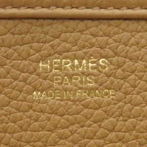 エルメス HERMES エヴリン3 PM ビスキュイ トリヨンクレマンス ショルダーバッグ ゴールド金具 茶