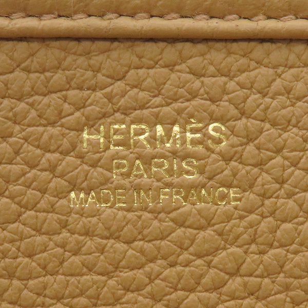 エルメス HERMES エヴリン3 PM ビスキュイ トリヨンクレマンス ショルダーバッグ ゴールド金具 茶