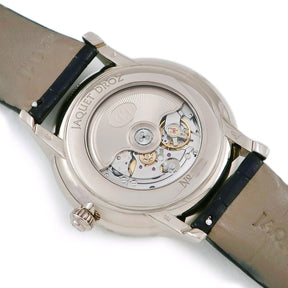 ジャケ・ドロー Jaquet Droz グラン セコンド アイボリーエナメル J003034201 自動巻き メンズ K18WG無垢 ホワイト オフセンター