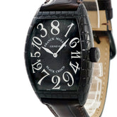 フランクミュラー FRANCK MULLER トノウカーベックス クレイジーアワーズ ブラッククロコ 8880CH BLK CRO 自動巻き メンズ PVD加工SS