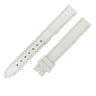 カルティエ Cartier ホワイト クロコダイル 腕時計パーツ 純正 クロコ 尾錠用 替え バンド ベルト ストラップ 13ｍｍ 白 ホワイト
