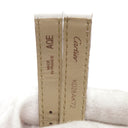 カルティエ Cartier ホワイト クロコダイル 腕時計パーツ 純正 クロコ 尾錠用 替え バンド ベルト ストラップ 13ｍｍ 白 ホワイト