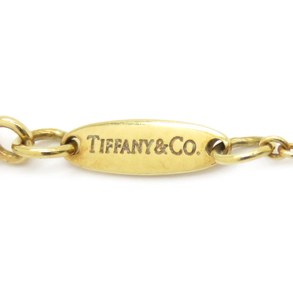 ティファニー Tiffany & Co エルサペレッティ ラウンド ペンダント イエローゴールド K18YG ネックレス 750YG 18金