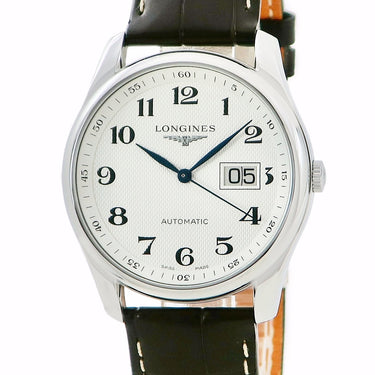 ロンジン LONGINES マスターコレクション L2.648.4.78.3 自動巻き メンズ アラビア ギヨシェ デイト