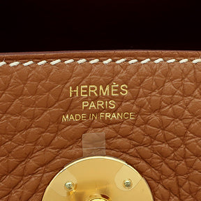 エルメス HERMES リンディ26 ゴールド トリヨンクレマンス 2WAYバッグ ゴールド金具 新品 未使用 茶