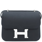 エルメス HERMES コンスタンス3 ミニ ミロワール ブラック ヴォーエプソン ショルダーバッグ シルバー金具 新品 未使用 黒