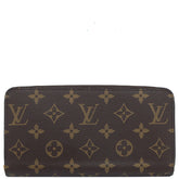 ルイヴィトン LOUIS VUITTON ジッピーウォレット M42616 モノグラム モノグラムキャンバス 長財布 ゴールド金具 茶 ラウンドファスナー