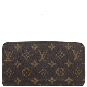 ルイヴィトン LOUIS VUITTON ジッピーウォレット M42616 モノグラム モノグラムキャンバス 長財布 ゴールド金具 茶 ラウンドファスナー