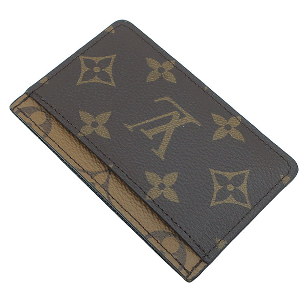 ルイヴィトン LOUIS VUITTON ポルト カルト サーンプル M69161 モノグラムリバース モノグラムキャンバス モノグラムリバースキャンバス カードケース 茶