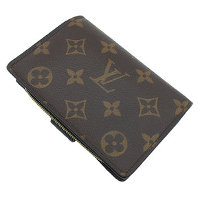 ルイヴィトン LOUIS VUITTON ポルトフォイユ ジュリエット M69432 モノグラム モノグラムキャンバス モノグラムリバースキャンバス 二つ折り財布 ゴールド金具 茶 LVサークル