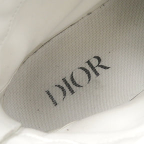 クリスチャン・ディオール Christian Dior オブリーク ジャガード ハイカット スニーカー ベージュ×ホワイト キャンバス #41 スニーカー B28