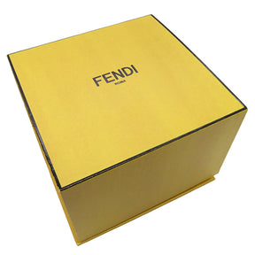 フェンディ FENDI オーロック 8AH359 ゴールド GP ラインストーン #M ブレスレット Fモチーフ