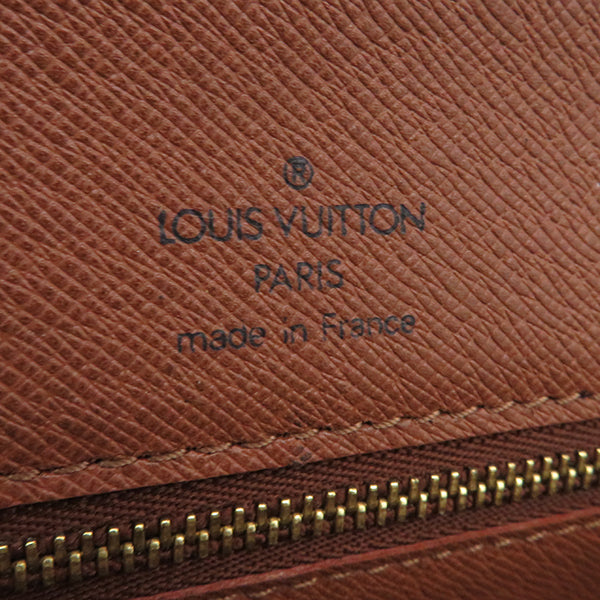 ルイヴィトン LOUIS VUITTON モンソー M51185 モノグラム モノグラムキャンバス 2WAYバッグ ゴールド金具 茶 ハンドバッグ ショルダー